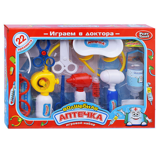 Набор доктора "Волшебная аптечка", в чемодане (22 предметов)