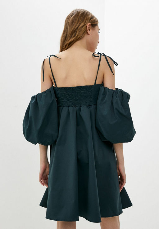 Платье-трапеция с рукавами-буф - Incity фото 3