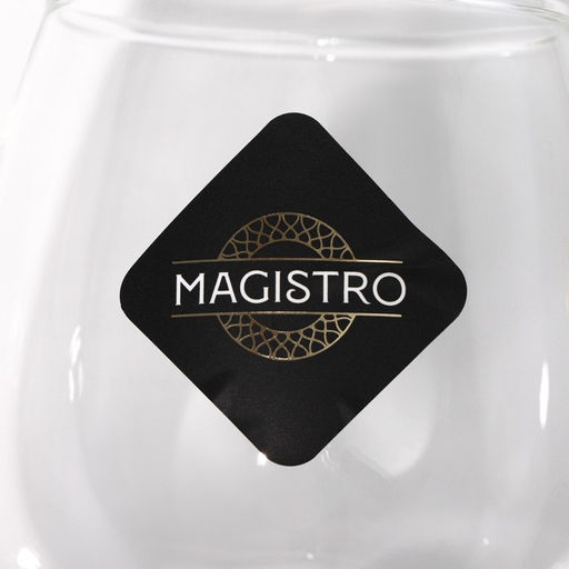 Бокал для коктейля Magistro «Медуза», 300 мл, 8×16 см, стекло, прозрачный