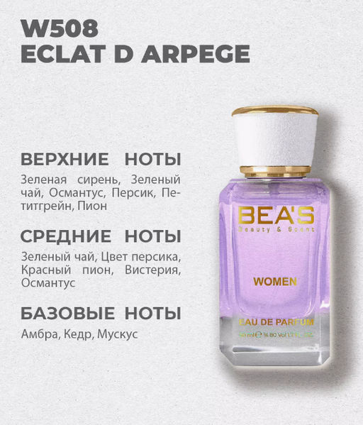 Парфюм Beas 50 ml W 508  for women  фото 8