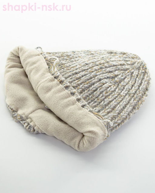 Татьяна пряжа Енот + Тесео Колпак флис (56-58)