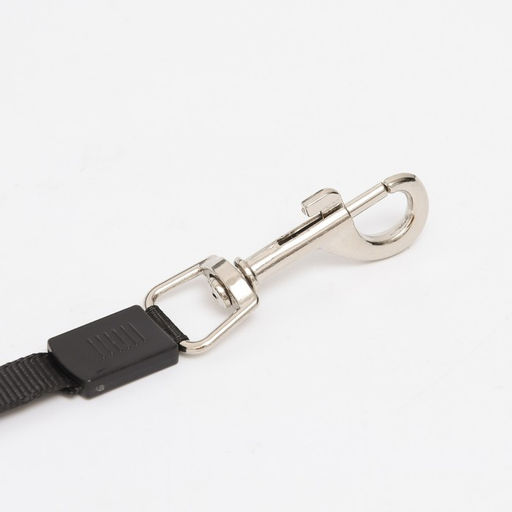 Рулетка с поводком-лентой, резиновая ручка, 5 м, вес животного до 15 кг, лапки на белом - Пижон фото 3