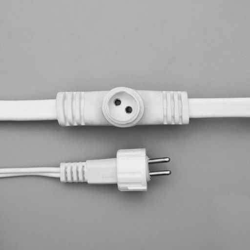 Гирлянда «Занавес», 2×7.4 м, IP44, УМС, 3 Вт, LED 1480/370, 220 В, мерцание, свечение белое