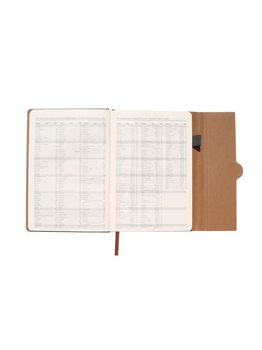 Ежедневник недатированный формат А5, с клапаном, 96 листов, в линейку, пвх, серый - Simaland фото 6