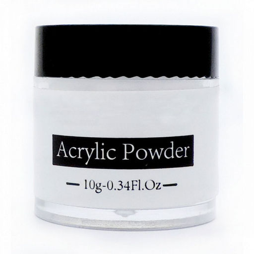 Nail Art Акриловая пудра для ногтей, прозрачный, 10 г 1  фото 4