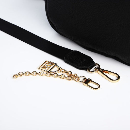 Сумка из искусственной кожи Черный, 19*14*6 см - Nazamok фото 5