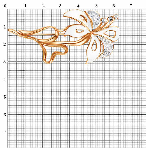 БРОШЬ 14615101Бч - Красная пресня фото 3