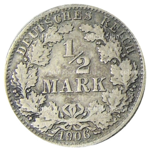 1/2 марки 1906 года A Германия