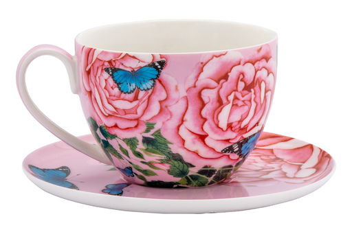 Чашка с блюдцем Розы, 0,4 л - Maxwell & Williams фото 4