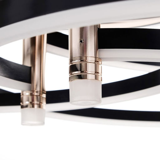 Светильник «Финди» 3xLED 160 Вт черный 80×80×16 см BayerLux