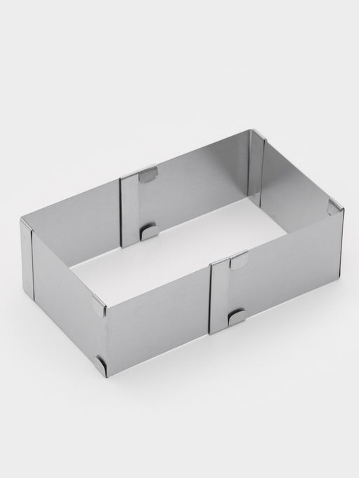 Форма для выкладки и выпечки с регулировкой размера, d=9.5-16 см, серебристая