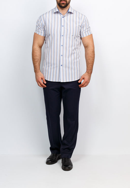 Сорочка мужская короткий рукав GREG 121/109/031/Z/1  фото 7