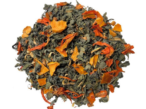 КамлёвЪ Зеленый крупнолистовой чай Вау, Хурма!, 50 г