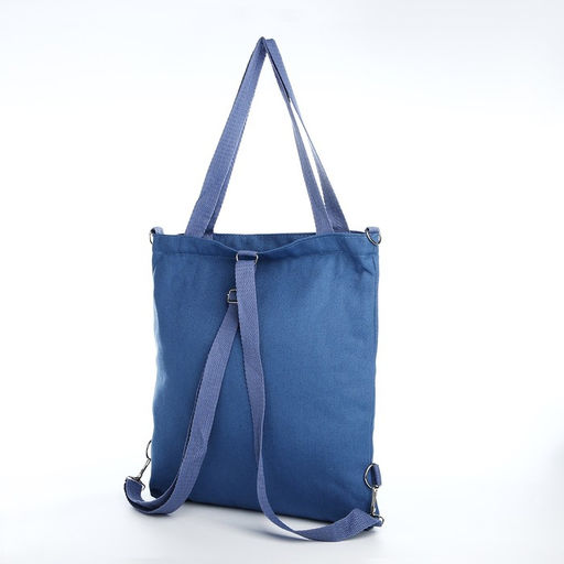 Шопер на молнии, цвет синий - Simaland фото 3