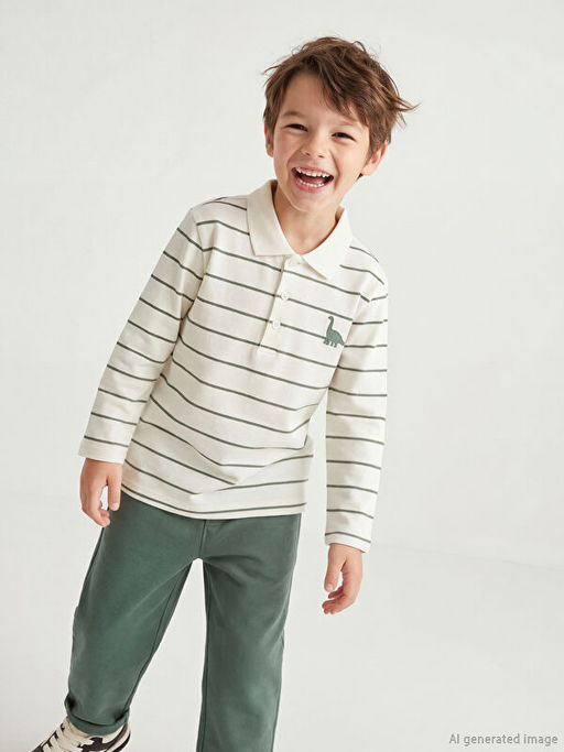 Polo Yaka Erkek ?ocuk Ti??rt ve Pantolon