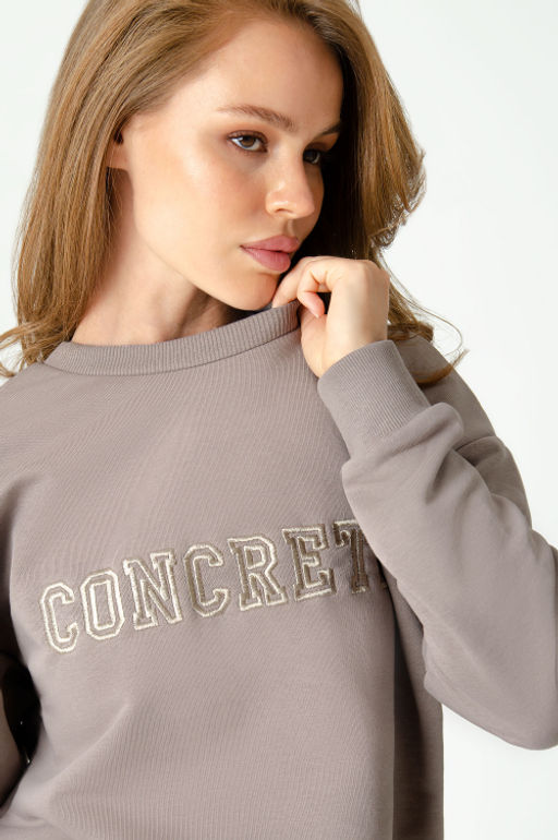 Арт. 2520/1 Костюм с брюками женский 44-52 (5 шт) Цвет:верх- бежевый, низ- бежевый