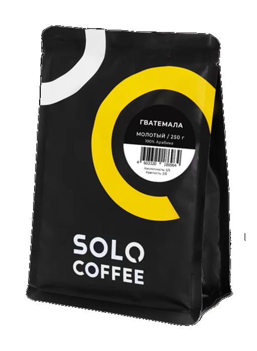 Кофе в зернах Solo Coffee Гватемала (100% арабика), свежеобжаренный  фото 6