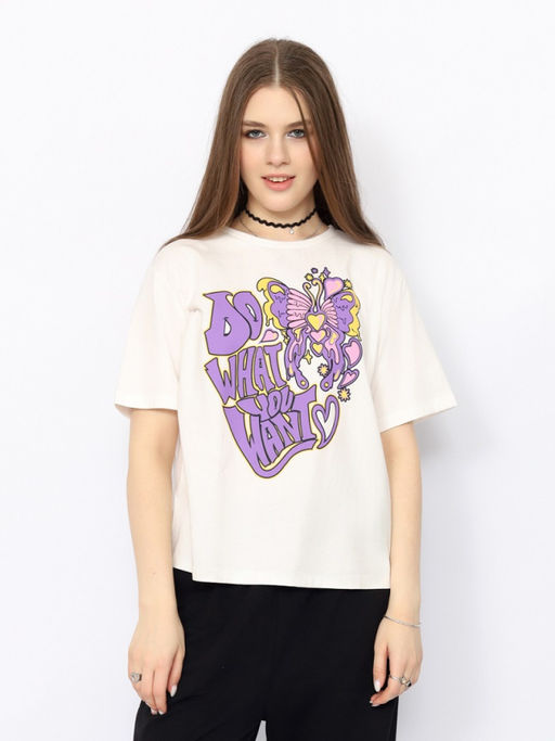 CRB wear / CWSW 60331-20 Футболка женская,белый/Ex.Cherubino