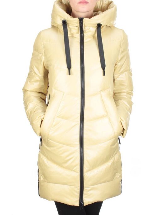 GWD202821 YELLOW Пальто зимнее облегченное ICEBEAR (150 гр. холлофайбер) - Fashion фото 2