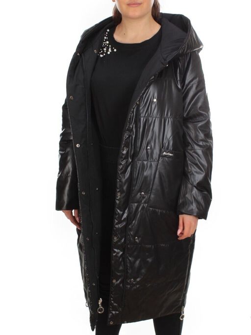 21085 BLACK Куртка зимняя двухсторонняя женская облегченная SNOW CLARITY