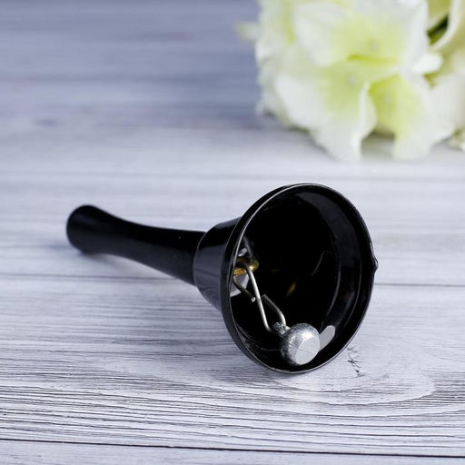 Колокольчик металлический, звонок настольный Funk, 12.5×5 см, микс