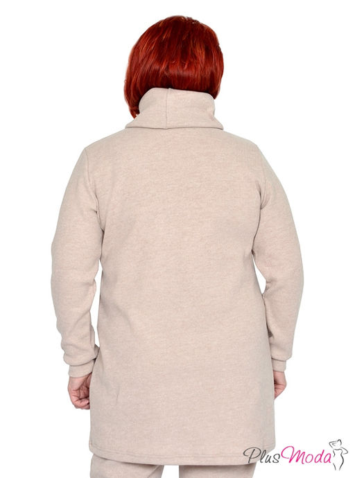 Свитер Модель №1432 размеры 44-84 - Plusmoda фото 3