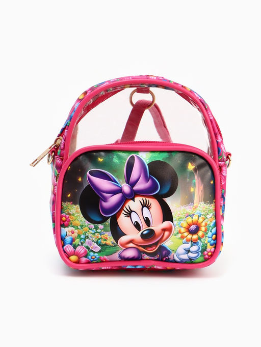 Рюкзак детский для девочки, 18?15?7 см, Минни Маус - Disney фото 4