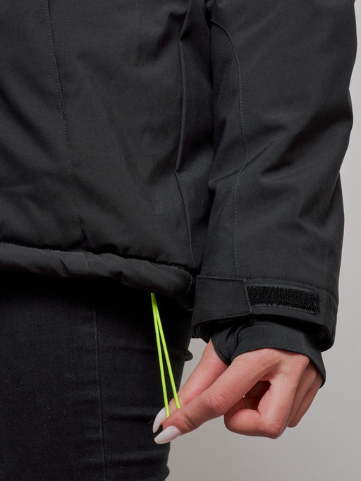 Горнолыжный костюм женский зимний черного цвета 005Ch - Chunmai фото 11