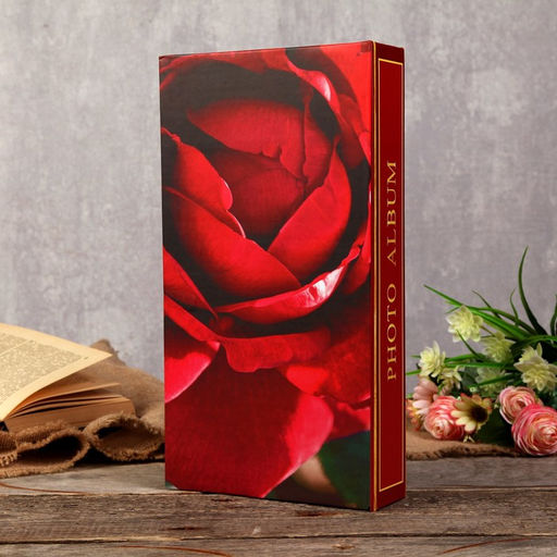 Фотоальбом для фотографий на 300 фото 10?15 см Keep memories С любовью. Роза, 33.5?17.5 см