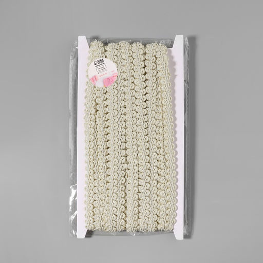 Тесьма декоративная «Шанель», 12 мм, 10±1 м, бежевая