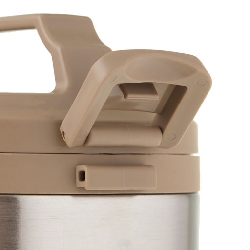 Термос для еды, 1.8 л, сохраняет тепло до 8 ч, нержавеющая сталь, серебристый, бежевый - Simaland фото 3