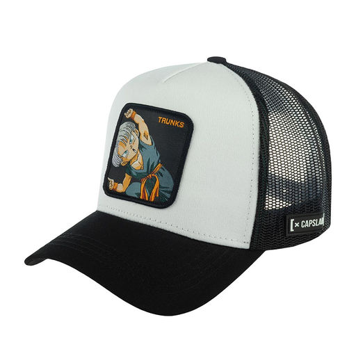 Бейсболка CAPSLAB арт. CL/DBZ2/1/TRK2 Dragon Ball Trunks (белый / черный)