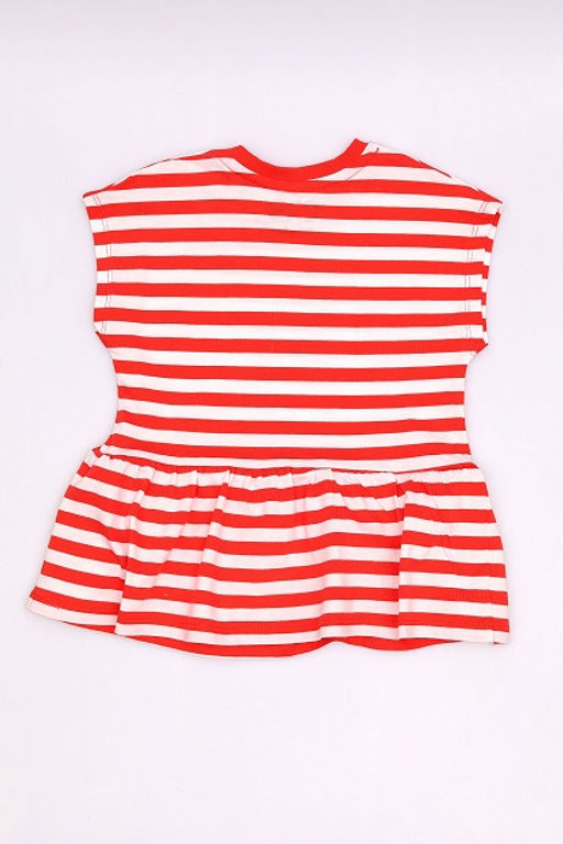 CRB wear / CSBG 90251-28-410 Комплект для девочки (платье модель "туника", бриджи),коралловый/Ex.Cherubino