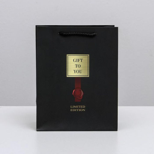 Цена за 2 шт. Пакет подарочный ламинированный, упаковка, «Gift to you», MS 18×23×10 см