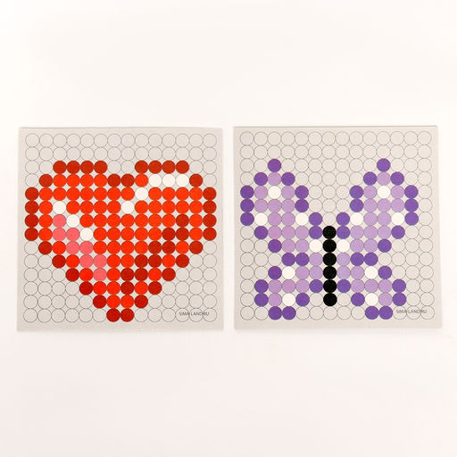 Термомозаика «Розовые мечты» с пинцетом, брелком