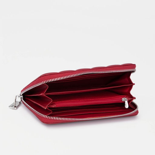 Кошелёк на молнии, цвет красный - Simaland фото 3