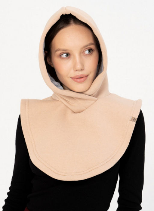 Капор Футер 3-ех нитка начес 333L17 св.бежевый - Solo mio фото 10