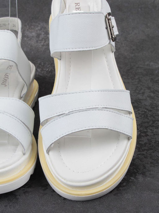 08-PEXL76-1 WHITE Босоножки женские (натуральная кожа) - Фабричный китай фото 10