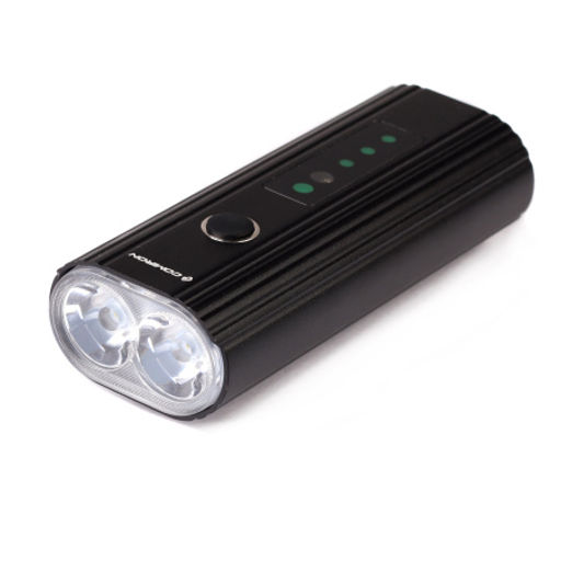 Фонарь передний COMIRON OKO700 корпус: авиационный алюминий 6063, IP67; свет: 2 XPG, 700lm; аккум: 3.7V 4000 mAh, USB; POWER BANK. /уп 50/ - Галеонтрейд фото 6