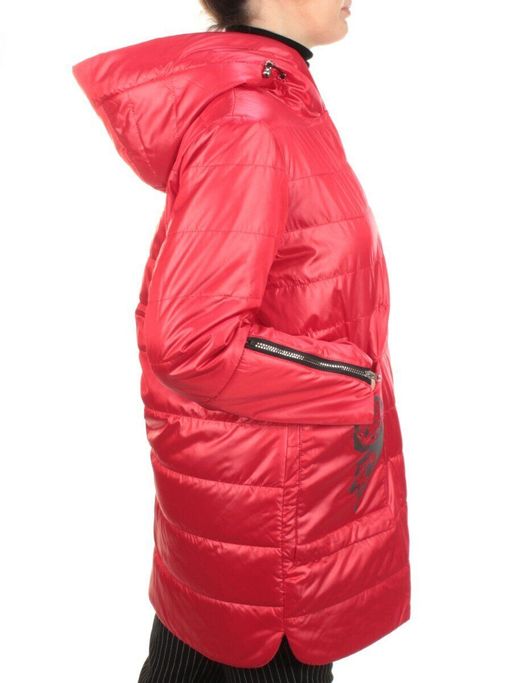 ZW-2181-C RED Куртка демисезонная женская BLACK LEOPARD (100 гр.синтепона) - Fashion фото 4