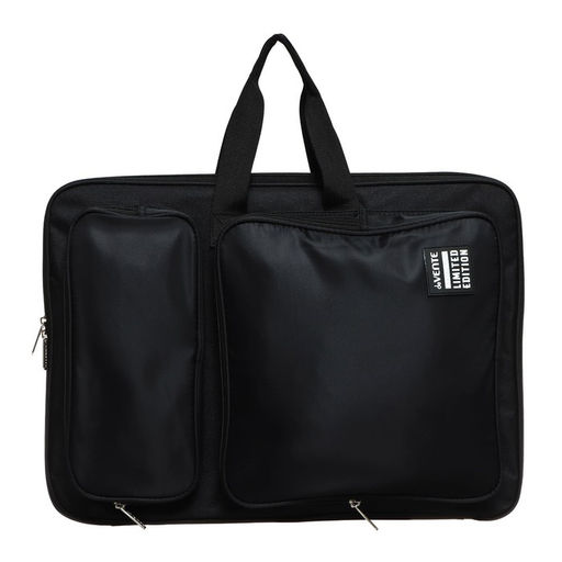 Папка для чертежей и рисунков А3, 500×360×20 мм, (рюкзак) с ручками, текстиль, deVENTE