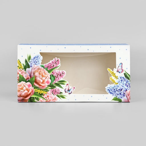 Цена за 5 шт. Коробка складная «Расцветай», 20×10×5 см