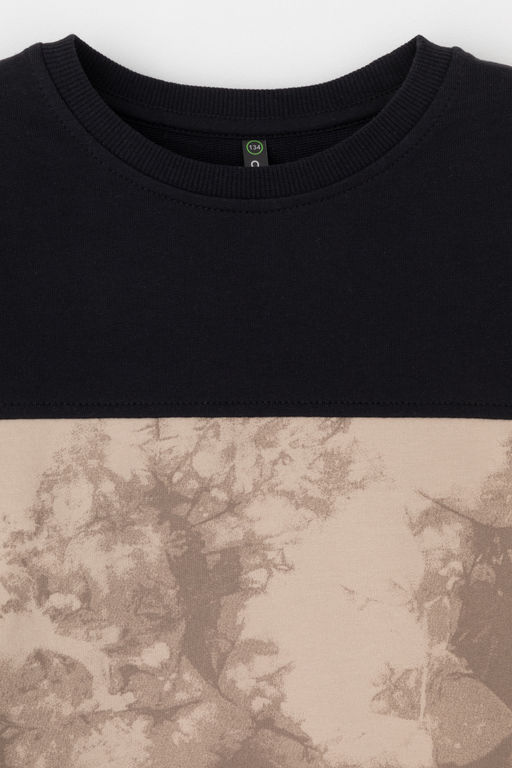 КР 302602/темно-бежевый,тай-дай к508 джемпер для мал - Crockid фото 13