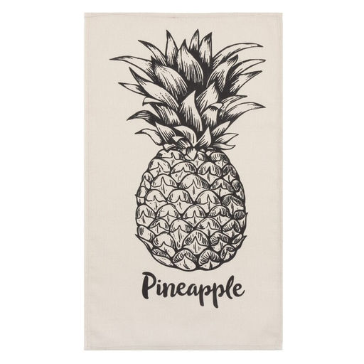Набор кухонных полотенец Доляна Pineapple 35х60см-2шт, 100% хлопок  фото 4