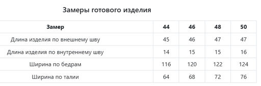 JETTY Шорты / 100% хлопок