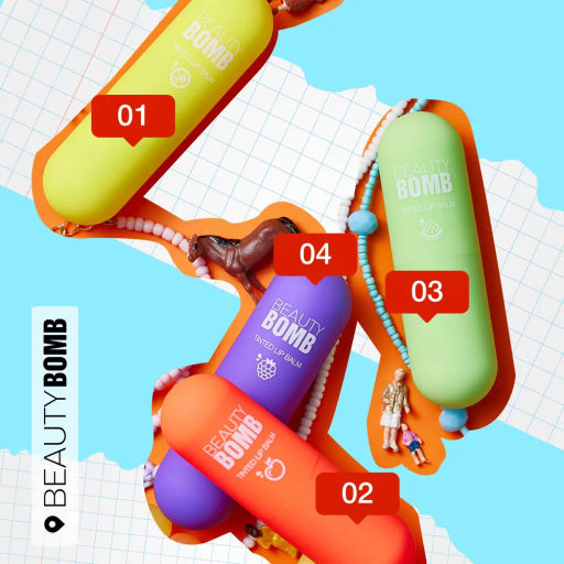 Beauty Bomb Бальзам для губ / Tinted Lip Balm 03 Watermelon  фото 10