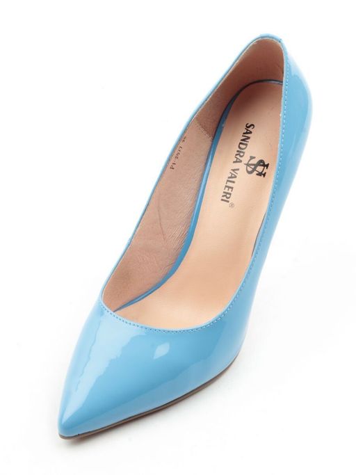 06-P1-2077 BLUE Туфли женские (натуральная кожа) - Фабричный китай фото 5