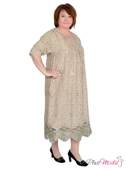 Платье Модель №594 размеры 44-82 - Plusmoda фото 4