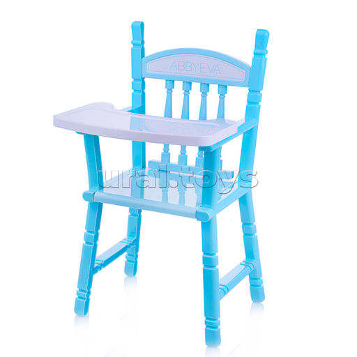 Набор аксессуаров для куклы (набор посуды, горшок, столик для кормления) в пакете