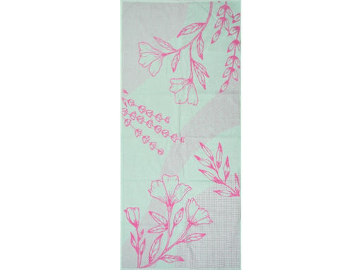 6с102.411ж1 Провинция (розовый10) Полотенце махровое 67х150см